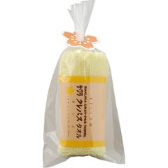 クレパスタオル　タオルハンカチ イエロー 1712023の画像