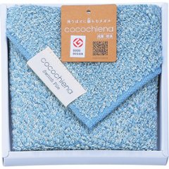 ココチエナ　タオルチーフ（箱入） ブルー CE40121SY1Pの画像