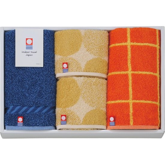 今治産タオルハンカチ４枚セット NTHｰ25200画像