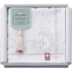 ＴＯ　ＦＯＲ　刺繍入り今治タオルハンカチ Ｋ 1616148の画像