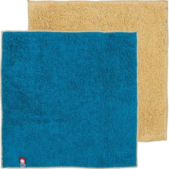 デイリープレーリー　リバーシブルタオルハンカチ ネイビー COREH-606CB画像