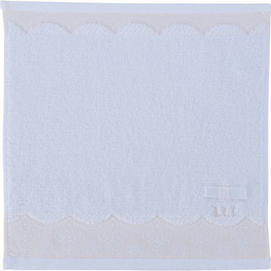アーヴェーヴェー　婦人タオルハンカチ レースホワイト AVT-525 WT画像