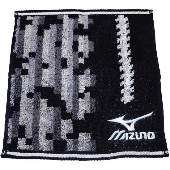 ミズノ　ハンドタオル ブラック PN502430画像