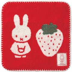 ミッフィー　ミニタオル ストロベリー（Ｒ） 5805027100の画像