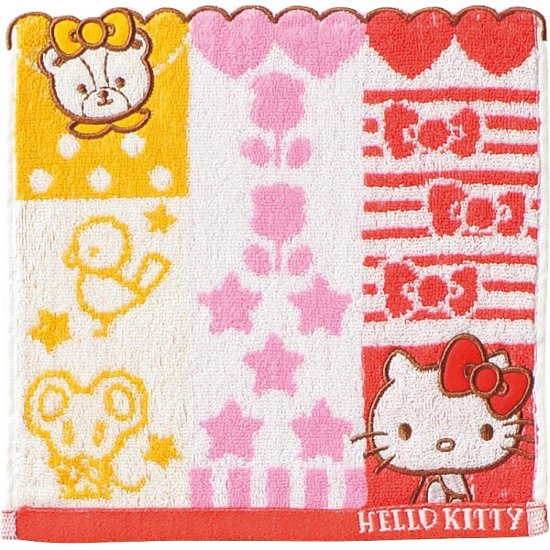 サンリオキャラクターズ　シャンブル　ミニタオル ハローキティ　シャンブル 3005048500画像