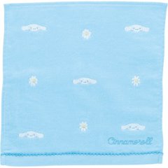 サンリオキャラクターズ　ミニタオル シナモロール　タイニーフラワー 3725010800の画像