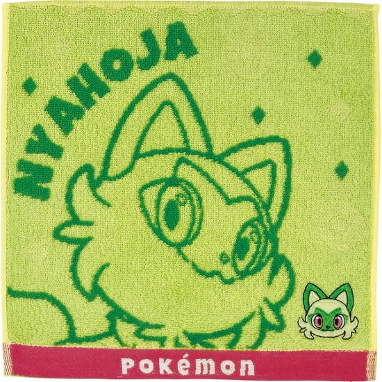 ポケモン　タオルハンカチ ニャオハ PO207300画像