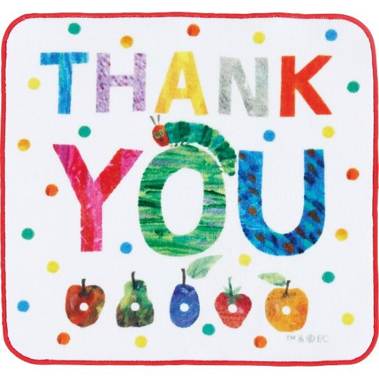 はらぺこあおむし　メッセージタオルハンカチ サンキュー PE446000画像