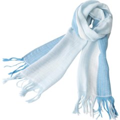 ラインカラーマフラー 青×水色 GVｰ1500ｰ11の画像