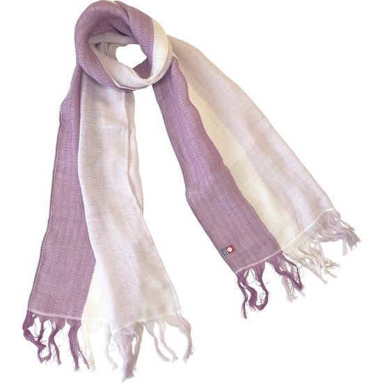 ラインカラーマフラー 若紫×薄藤 GVｰ1500ｰ17画像