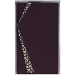 小花エステルちりめん金封ふくさ 紫 681-3の画像