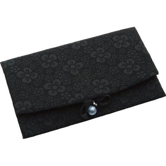 ふくれ織りふくさ ブラック SFN01-01画像