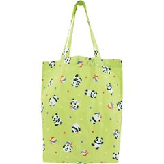 くろちく　和柄エコバッグ（小） ころころパンダ 21804903の画像