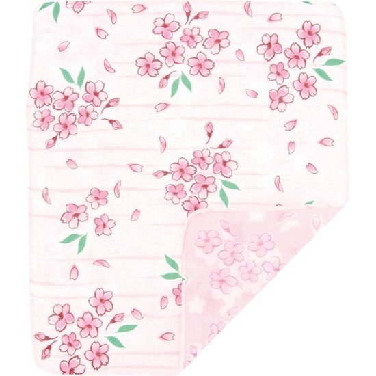 くろちく　両面ガーゼハンカチ 桜香 42412406画像