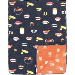 くろちく　両面ガーゼてぬぐい お寿司 42412405の画像