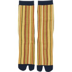 紳士文化足袋 矢鱈縞 32502521の画像