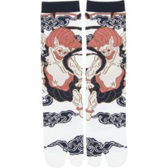 紳士文化足袋 雲竜雷神 32502524の画像