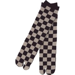 紳士文化足袋 市松 30709501の画像