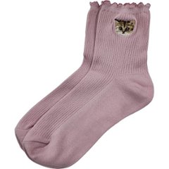 ポール＆ジョー　レディースソックス　ワンポイント刺繍 ピンク PJL743003PKの画像