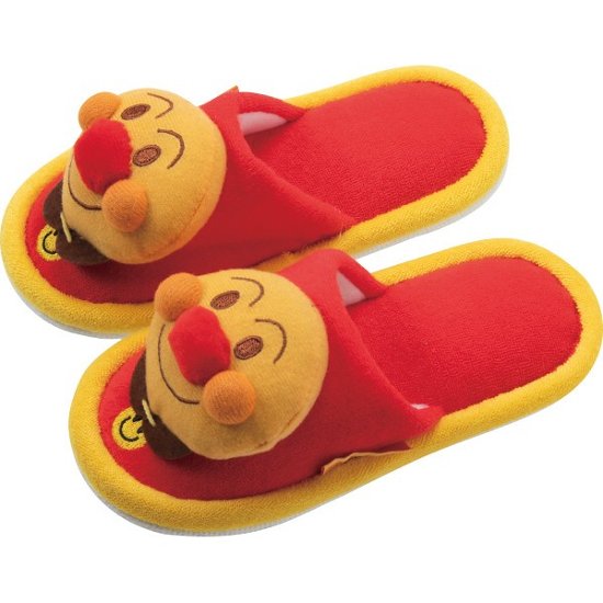 アンパンマン　子供外縫いパイルマスコット レッド 240218  画像