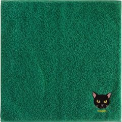 Ｕｃｈｉｎｏｋｏ　ｍａｔｅ　コットンハンカチ クロネコ UNS-1203の画像