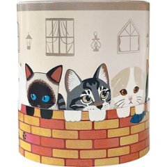 Ｕｃｈｉｎｏｋｏ　ｍａｔｅ　コットンハンカチ クロネコ UNS-1203画像