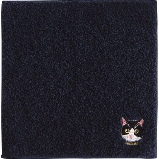 Ｕｃｈｉｎｏｋｏ　ｍａｔｅ　コットンハンカチ ハチワレ UNS-1204画像