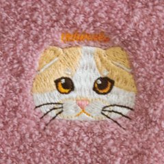 Ｕｃｈｉｎｏｋｏ　ｍａｔｅ　コットンハンカチ スコティッシュフォールド UNS-1208画像