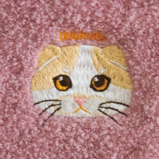 Ｕｃｈｉｎｏｋｏ　ｍａｔｅ　コットンハンカチ スコティッシュフォールド UNS-1208画像