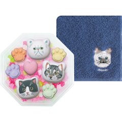 Ｕｃｈｉｎｏｋｏ　ｍａｔｅ　ラムネと金平糖とハンカチ ラグドール UNSS-182の画像