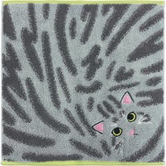 Ｕｃｈｉｎｏｋｏ　ｍａｔｅ　毛並みハンカチ サバトラ UNJ-804画像