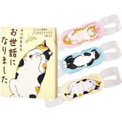 ホットアイマスク３枚 お世話になりました 20821003の画像