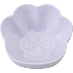 キャッテ　にくきゅう　抗菌ボウル ブルー 74768の画像