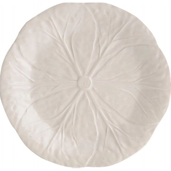 ボルダロ・ピニェイロ　デザートプレート キャベツホワイト LBP011307W画像