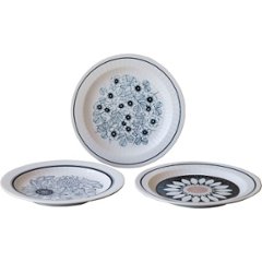 アンティコフラワー　トリオパスタプレート AF88-Y01の画像