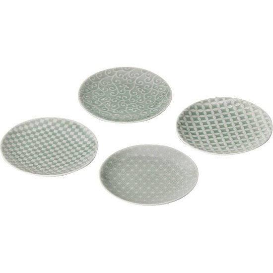 小田陶器　吉祥　小皿揃 ODA02-4004A画像