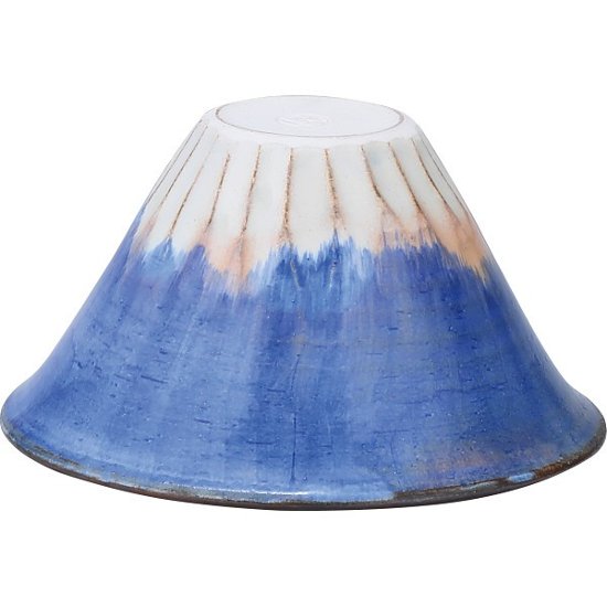 清水焼　青赤富士　ペア小鉢 BSA972画像