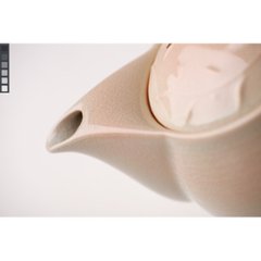 萩焼　姫土　茶の間セット（茶コシ付） 06330画像