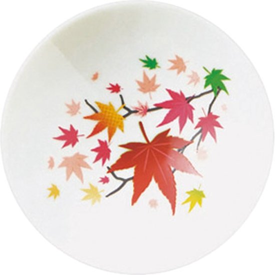 冷感　白平盃ペアセット 紅葉 J0100-016-00画像
