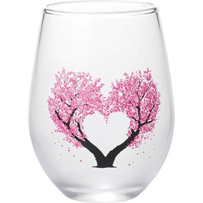 冷感　フリーグラス ハート桜 J0752-048-15の画像