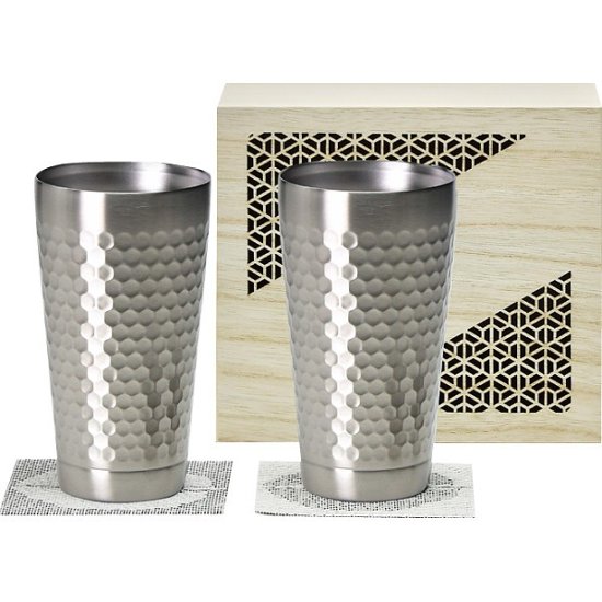 ２層タンブラーペア木箱入 CTHM-05-KI画像