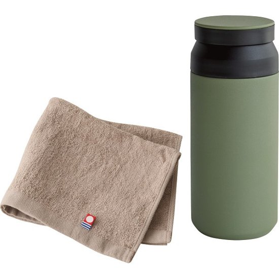 アミ—ホーム　ボトル＆タオル オリーブ SB-1739画像