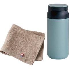 アミ—ホーム　ボトル＆タオル ブルー SB-1740の画像