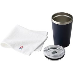 アミーホーム　カップインタンブラー＆タオル ネイビー AMｰ1742の画像