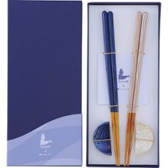 ラズリ　お箸２膳（箸置き付） 711279の画像