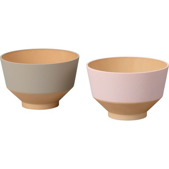 日々色　ペア汁椀　あま／さくら 17112画像
