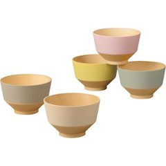 日々色　抗菌汁椀　５客セット 17147の画像