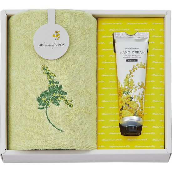 ミアミモザ　今治ハンドタオル＆ハンドクリーム クリーム MMC10250画像