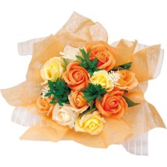 スカーレットブーケ（ソープフラワー） オレンジ FDC2NSCOの画像