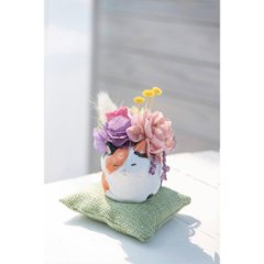 くつろぎ猫さん（プリザーブドフラワー） 1778976画像